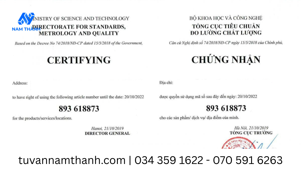 Đăng Ký Mã Số Mã Vạch Sản Phẩm Online – Hướng Dẫn A-Z