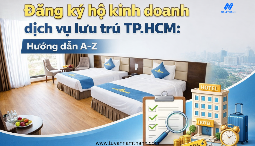 Đăng ký hộ kinh doanh dịch vụ lưu trú TP.HCM: Hướng dẫn A–Z