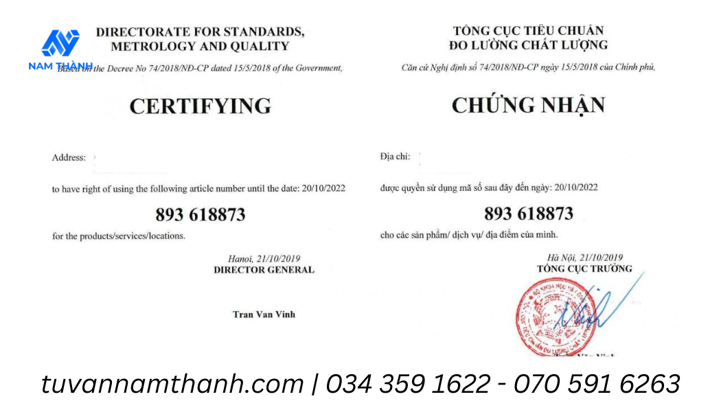 Dịch Vụ Đăng Ký Mã Số Mã Vạch Sản Phẩm Trọn Gói, Uy Tín