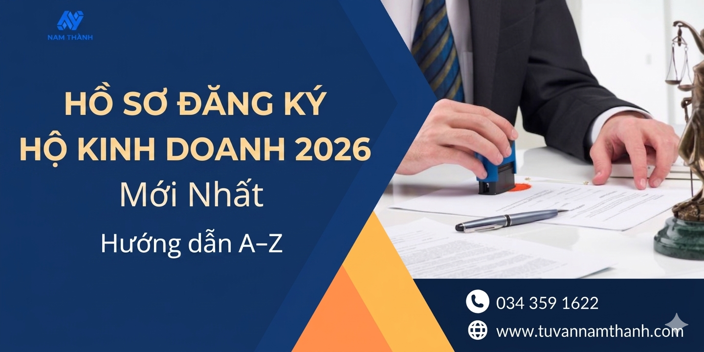 Hồ sơ đăng ký hộ kinh doanh 2026 mới nhất: Hướng dẫn A–Z