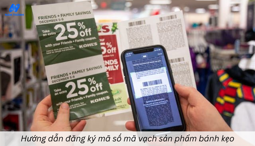 Hướng dẫn đăng ký mã số mã vạch sản phẩm bánh kẹo chi tiết nhất 