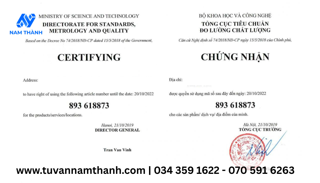 Quy trình đăng ký mã số mã vạch sản phẩm khăn giấy đầy đủ nhất