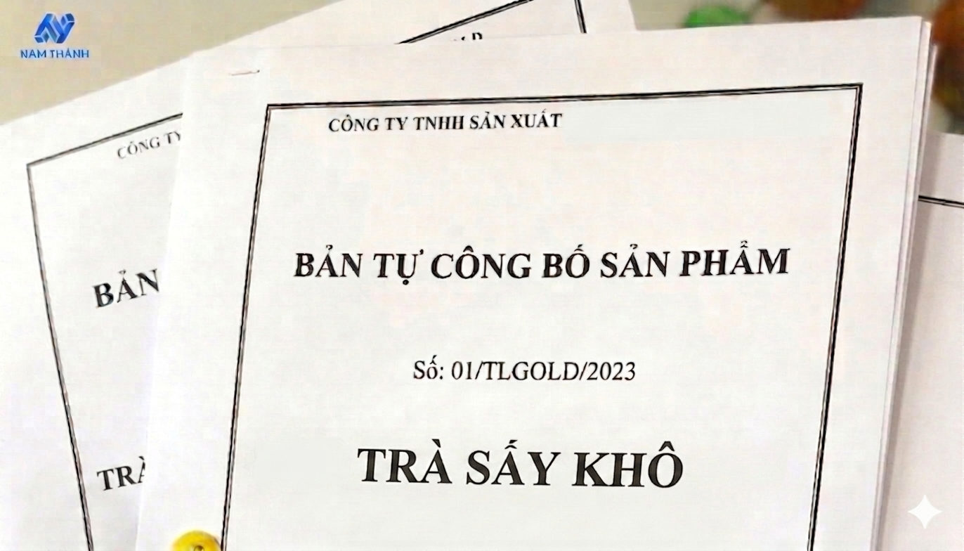 Thủ tục công bố sản phẩm trà sấy khô mới nhất 2026