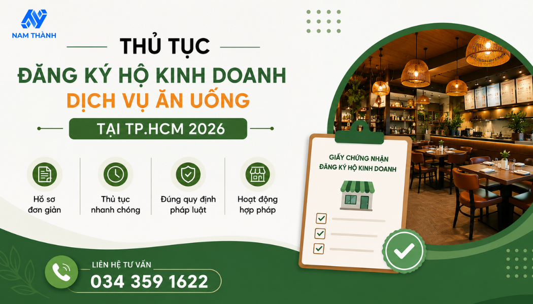 Thủ tục đăng ký hộ kinh doanh dịch vụ ăn uống tại TP.HCM 2026 Thủ tục đăng ký hộ kinh doanh dịch vụ ăn uống tại TP.HCM 2026