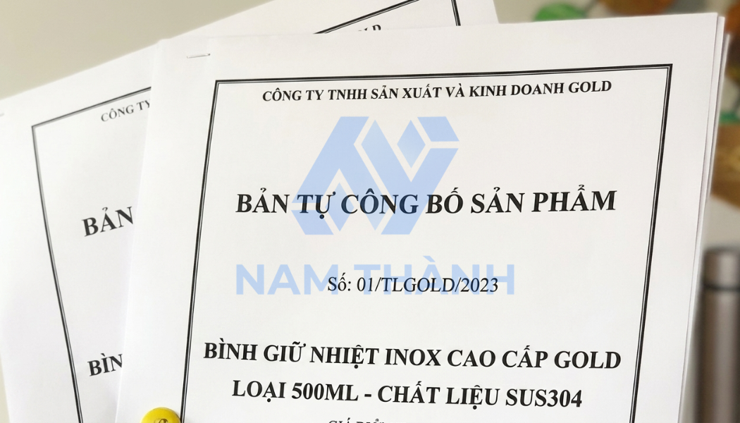 Tự công bố bình giữ nhiệt 2026 Hồ sơ, quy trình từ A–Z