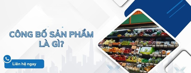 Công bố sản phẩm